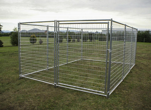 Durable Heavy Duty Galvanized Dog Kennel