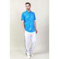 MEN'S POLY DIGITAL PRINTED POLO SHIRT