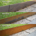 Rusty Metal Garden Decoration Lawn Border Edging