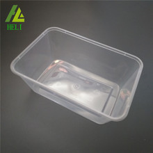 FDA and freezer safe clear plastic tray