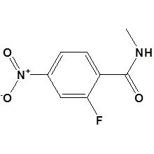 N-Methyl-2-fluor-4-nitrobenzamid CAS Nr. 915087-24-0