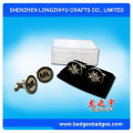 Mens Cufflinks with Plastic Box