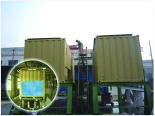 Bund test for Low Noise Container Integrated Type