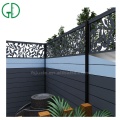 GD Aluminium Pulverbeschichtete Garten Aluminium Privatsphäre Zäune