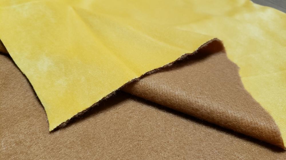 Plain Holland Velvet Fabric Yellow Back Plain Holland Velvet Fabric Yellow Back