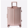 Light travel luggage with lock