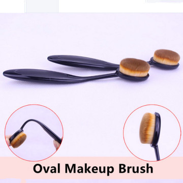 Toothbrush Estilo Facial Limpeza Escova de maquiagem Oval Único