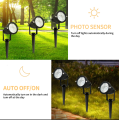 Luz moderna de decoración del sensor impermeable al jardín exterior de jardín