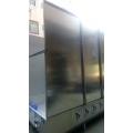 Spray painting exhaust gas treatment booth