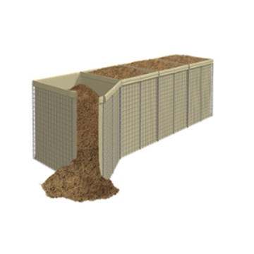 Defensive bastion hesco barriers for military sand wall