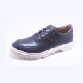 Rubber Outsole Men Lace Loop Shoes