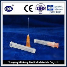 Aiguille médicale injectable jetable (25G), avec Ce &amp; ISO approuvé