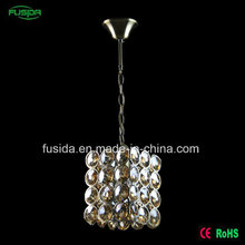 Factory Single E27 One Lights Classic Living Room Light Crystal Chandelier Pendant Light for Sale