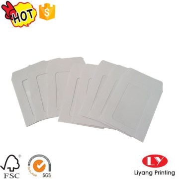 White Paper Envelope with PVC Window