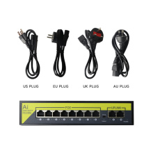 8+2Ports Network Poe Switch For Video Door Phone