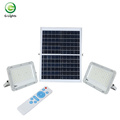 Die casting aluminum ip65 integrated solar flood lamp