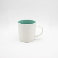 low price white ceramic mug cute porcelain mug