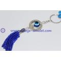 Turkish Lucky Eye Key Chain,Turkey Sapphire Blue Evil Eye Charm