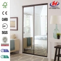 Mirror Framed Interior Closet Aluminum Sliding Door