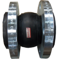 dual Sphere EPDM expansion rubber bellow with flange