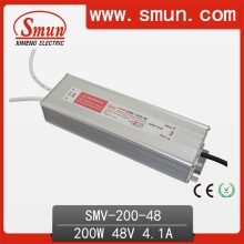 Smun 200W 48V Water Proof LED Alimentação