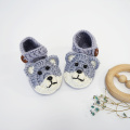 New Born Casual Design knitting baby booties