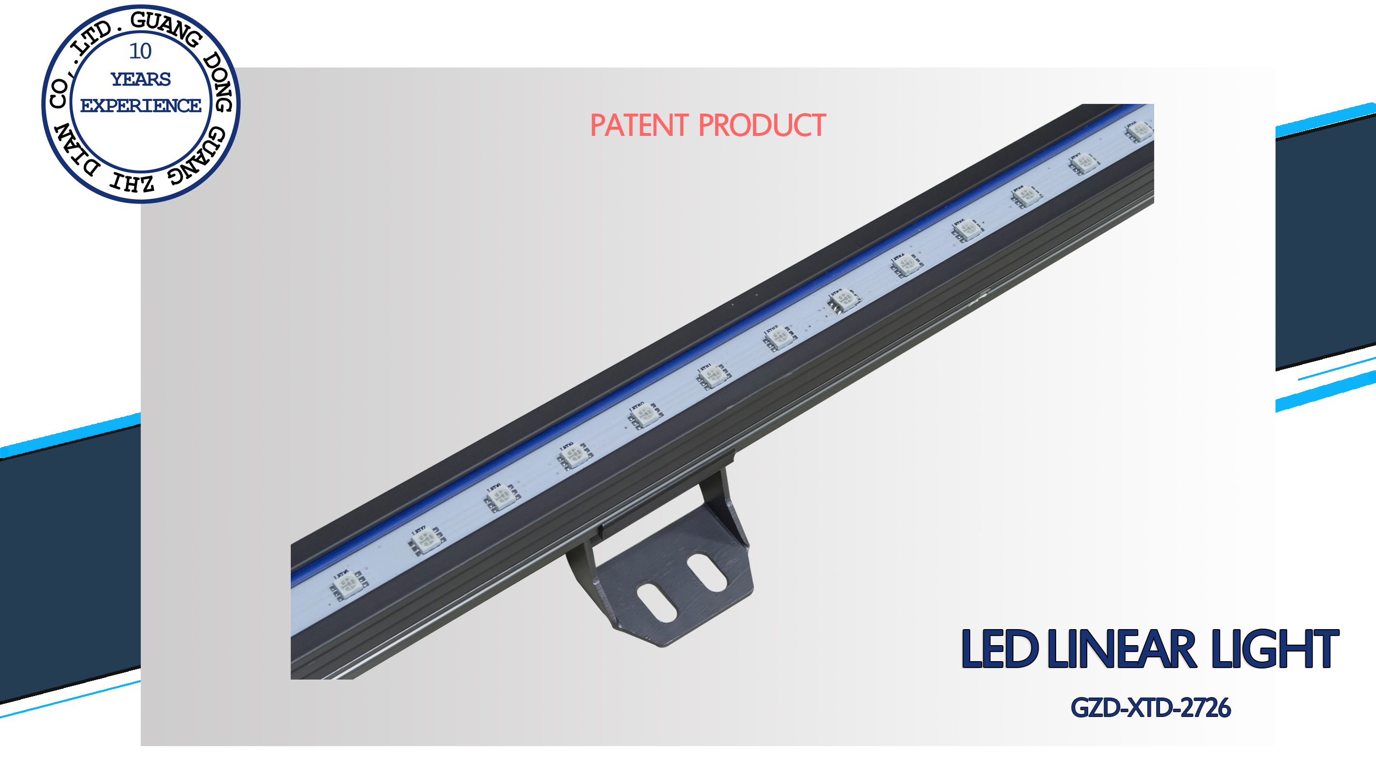 RGB led linear light