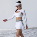 Tennis Set Skirt And Tops 3-Pieces Golf Sportswear