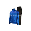 winter season designed female and male sports jackets with knitted fabric