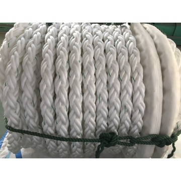 8-Strand Chemical Fiber Ropes Mooring Rope Polypropylene, Polyester Mixed, Nylon Rope