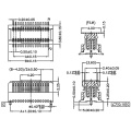 Conectores de placa a tablero H4.25 de un solo rango