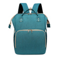 Travel Foldable Mommy canvas backpack Bag for Baby