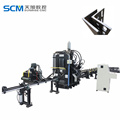 Angle iron cutting machine 45 degree punch machine