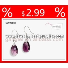 Genuine austrian crystal fashion earring