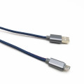 Cabo de carga de dados jean jean usb para micro android