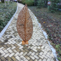 Скульптура Corten Steel Leaf для продажи