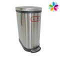 Pedal de aço inoxidável Slow Down Close Dustbin (A5-SA-10L)