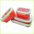 Stackable Food Storage Silicone Lunch Box Food Container