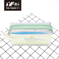 ​Custom lovely laser TPU leather clear handbag cosmetic bag pencil case&bag multifunctional bag for girls