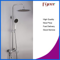 Brass Chrome Plated 8 Inch Shower Head Exposed Shower Set