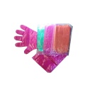 Transparent long arm veterinary glove