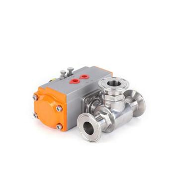 Pneumatic Actuated Tri-Clamp Ball Valve