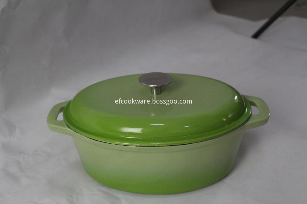 Home cooking cast iron enamel pot