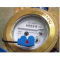 Brass Material Magnetic Drive Dry Dial Cold/Hot Water Meter with Pulse Output