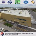 Certificado de Estructura de Acero Grande Estructura de Fábrica / Almacén para Camiones