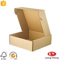 Kraft paper packaging folding box