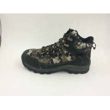 Split Leder Camo Sicherheitsstiefel (16072)