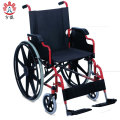 Hospital Furniture Steel Manual Foldable Wheel Chair