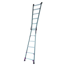 A Frame Aluminum Ladder with Adjustable Feet