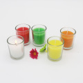 Clear Glass Cup Home Decorate Scented Candles